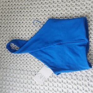 Zara Blue Crop Top